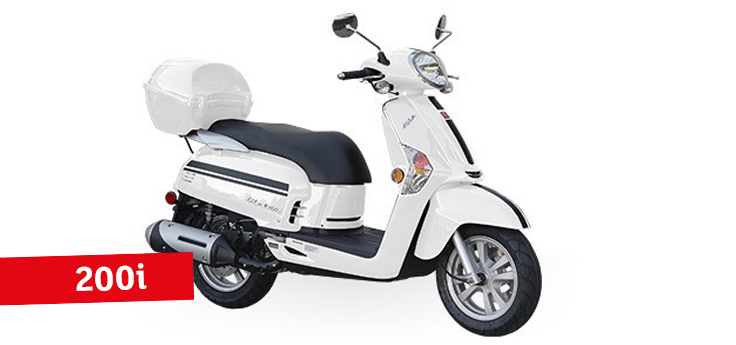Onderdelen Kymco Like 200i wit