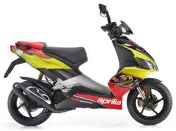 Aprilia SR 50 H2O ie+carb 2004-2009 geel