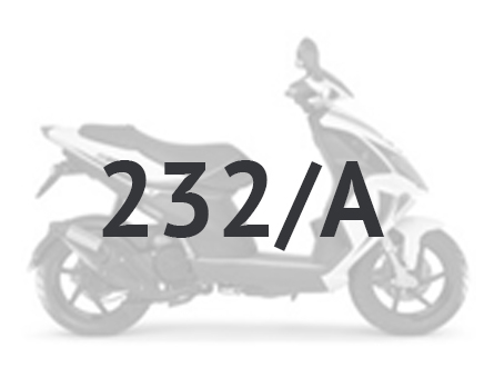 Onderdelen Piaggio NRG Power DD 2007-2017 azuurblauw proteo 232/A