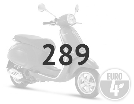 Onderdelen Vespa Primavera 4-takt 3V (euro4 injectie IGET) Blauw 289/A