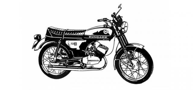 Zundapp KS 50 530-510 luchtgekoeld 