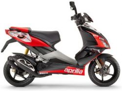 Aprilia SR 50 H2O ie+carb 2004-2009 rood