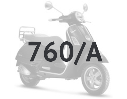 Vespa GTS 250 ie 2005-2009 (met ABS) grey stardust 760/A