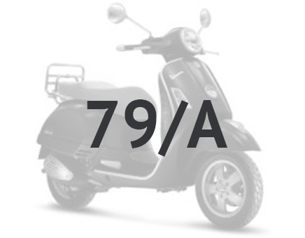 Vespa GTS 250 ie 2005-2009 (met ABS) graphite black 79/A