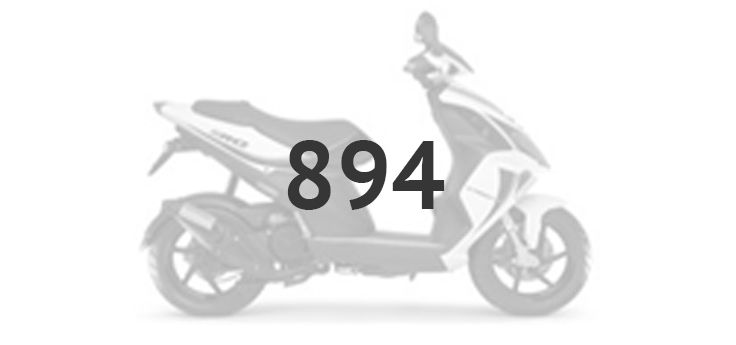 Onderdelen Piaggio NRG Power DD 2007-2017 rood dragon 894