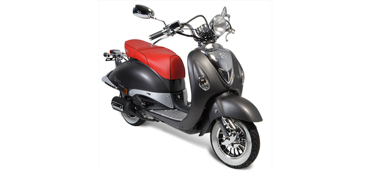 Onderdelen AGM Retro Extra mat zwart