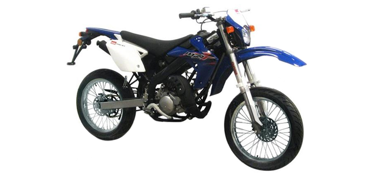 Onderdelen Rieju MRT enduro blauw 2010 2-Takt