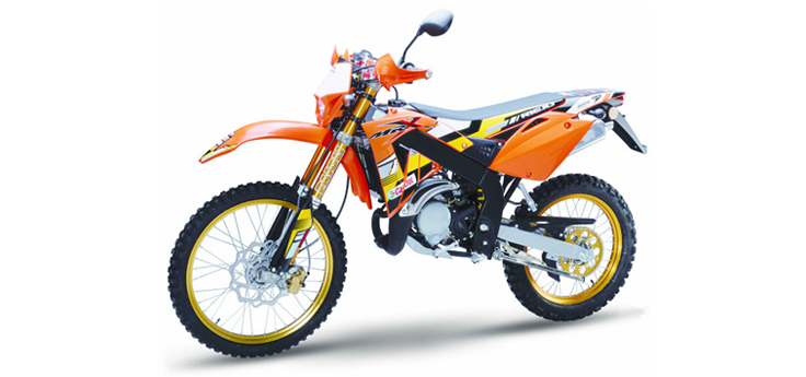 Onderdelen Rieju MRX pro oranje 2006 2-Takt