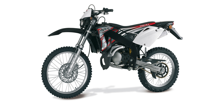 Onderdelen Rieju MRX P-up zwart 2008 2-Takt