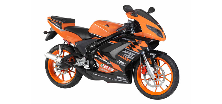 Onderdelen Rieju Rs2 pro oranje 2009 2-takt