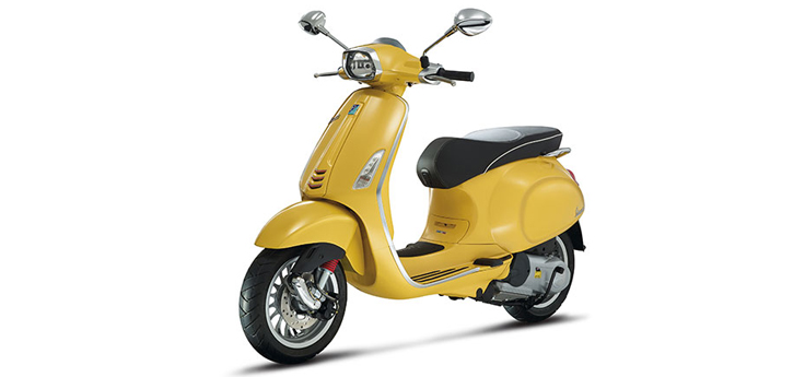 Onderdelen Vespa Sprint 4-takt 4V (45km/h versie) yellow 968/A