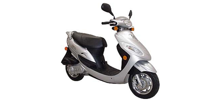 Onderdelen Kymco Filly 4-takt zilver