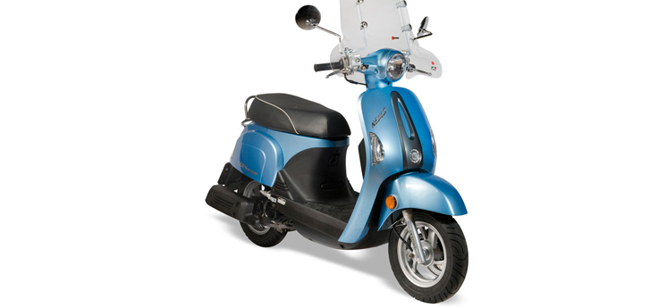 Onderdelen Kymco New Sento 4-takt blauw