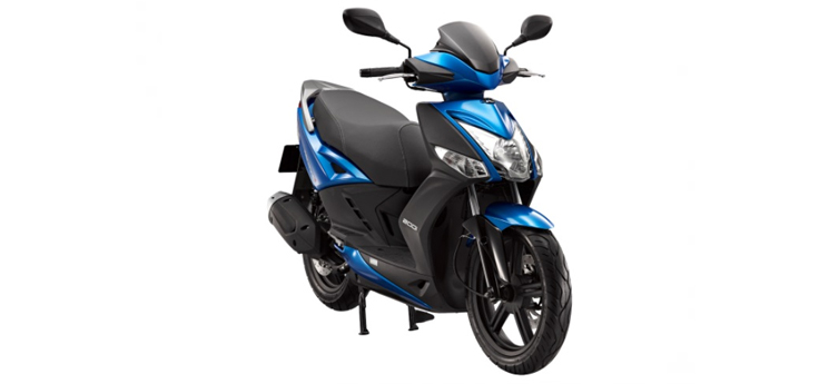 Onderdelen Kymco Agility 16'+ 4t mat metallic blauw 50cc