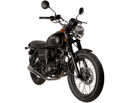 Agm Caferacer Base mat zwart