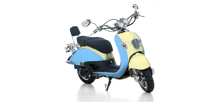Onderdelen BTC Grande Retro GT1 blauw creme