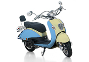 Onderdelen Vom Bella Retro blauw creme metallic