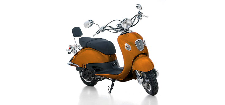 Onderdelen Vom Bella Retro oranje