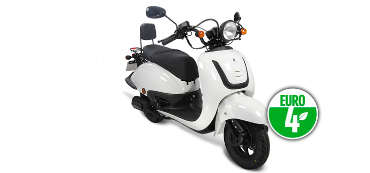 Onderdelen Benda Retro Euro4 black edition wit