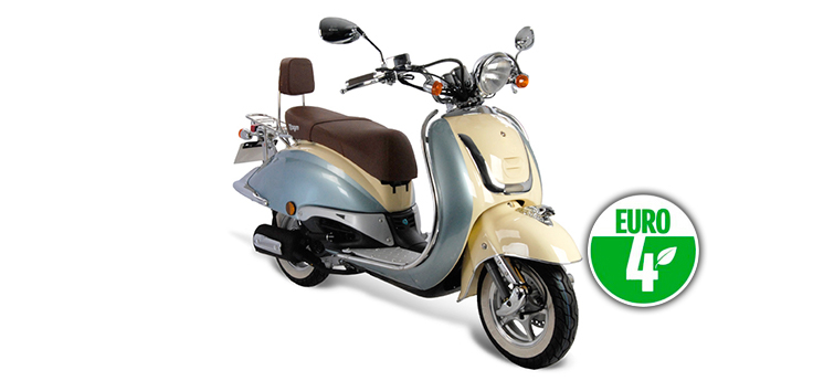 Onderdelen Berini Bella Milano blauw/ crème Euro4