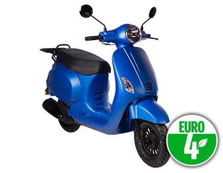 Onderdelen Berini Napoli Euro4 mat blauw