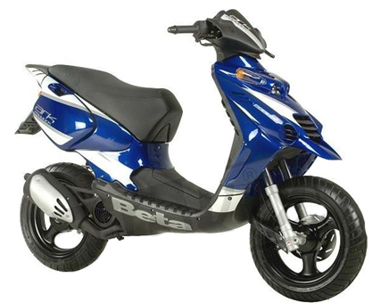 Onderdelen Beta Ark-k Ac blauw 2008 2-takt