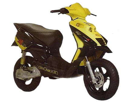 Onderdelen Beta Ark-k Lc geel 2004 2-takt