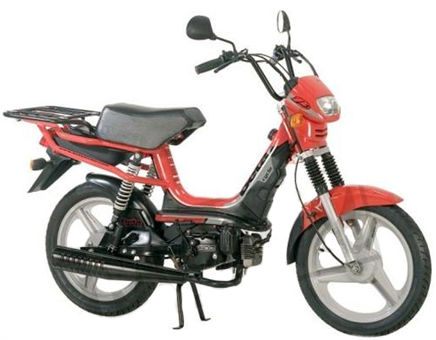 Onderdelen Beta Cyclo 25km Delivery rood 2007 2-takt 25