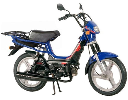 Onderdelen Beta Cyclo Delivery 45km blauw 2007 2-takt
