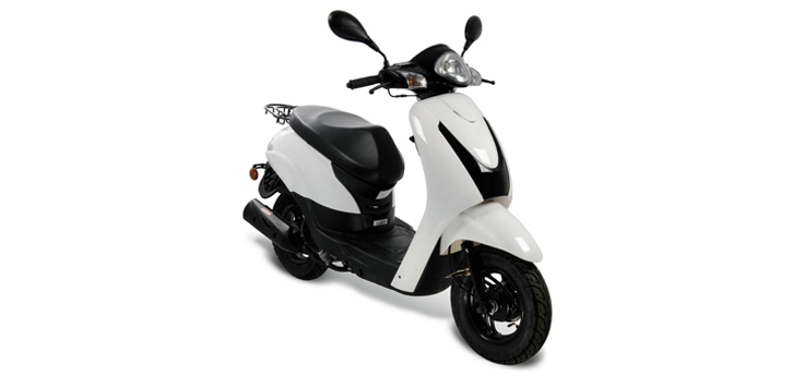 Onderdelen China Ape50 wit