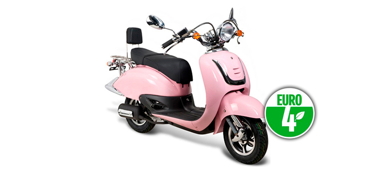 Onderdelen China Grande Retro roze Euro4