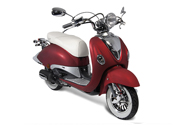 Onderdelen China Retro Extra mat rood
