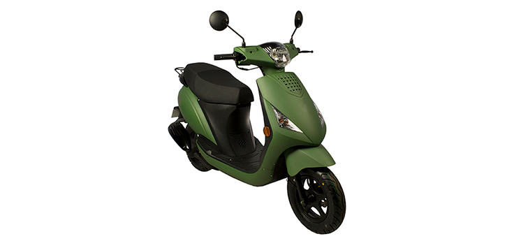 Onderdelen China Zip Euro2 mat groen