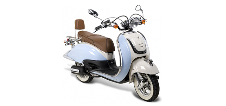 Onderdelen Fosti Grande Retro blauw wit