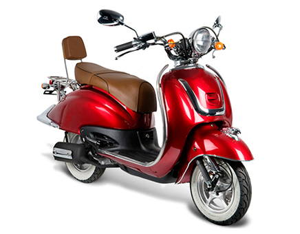 Onderdelen Fosti Grande Retro rood