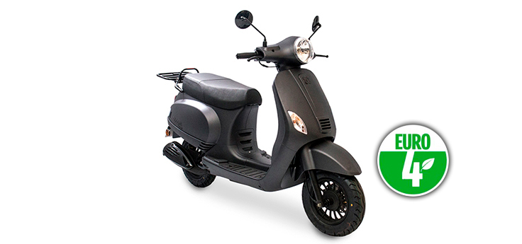Onderdelen Fosti Touring Euro4 mat antraciet