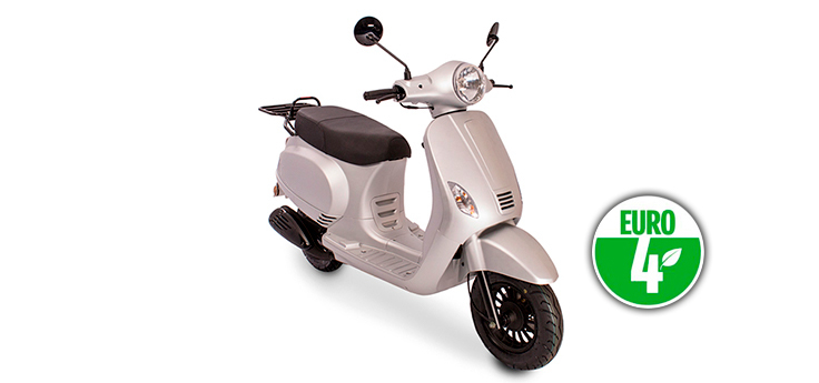 Onderdelen Fosti Touring Euro4 mat zilver