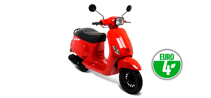 Onderdelen Gerray Luna Euro4 rood