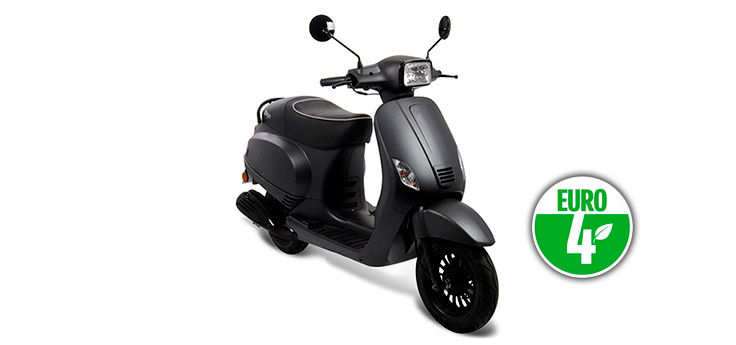 Onderdelen Iva Lux S Euro4 mat antraciet