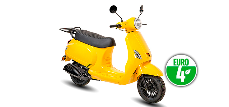 Onderdelen IVA Lux Euro4 metallic geel