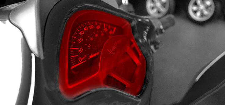 Kilometerteller / cockpit