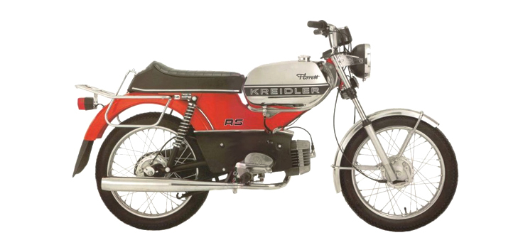 Technische tekeningen Kreidler oldtimer