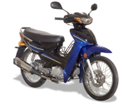 Onderdelen Kymco Activ 4-takt blauw-zwart