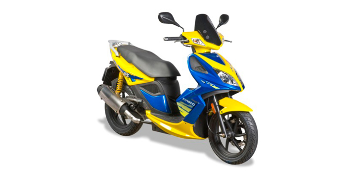 Onderdelen Kymco Super8 4-takt (2007-2009) blauw geel Onderdelen Kymco Super8 4-takt (2007-2009) blauw geel