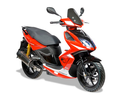 Onderdelen Kymco Super8 4-takt v.a 2009 rood