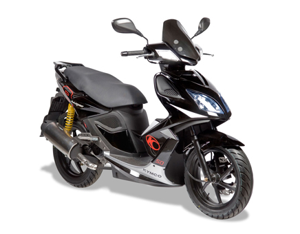 Onderdelen Kymco Super8 4-takt v.a 2009 zwart