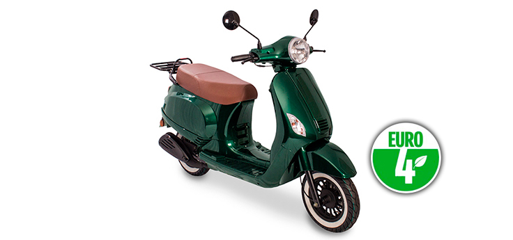 Onderdelen Momo Morino Euro4 donkergroen