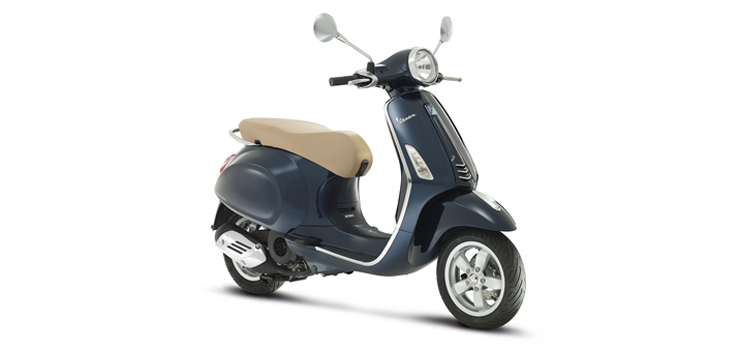 Onderdelen Vespa Primavera 4-takt 2V (25km/h uitvoering) blauw midnight 222