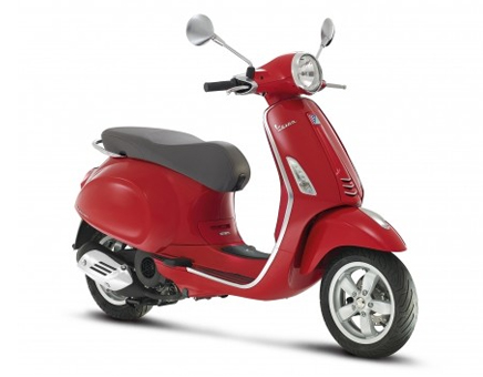 Onderdelen Vespa Primavera 4-takt 4V (45km/h uitvoering) rood dragon 984