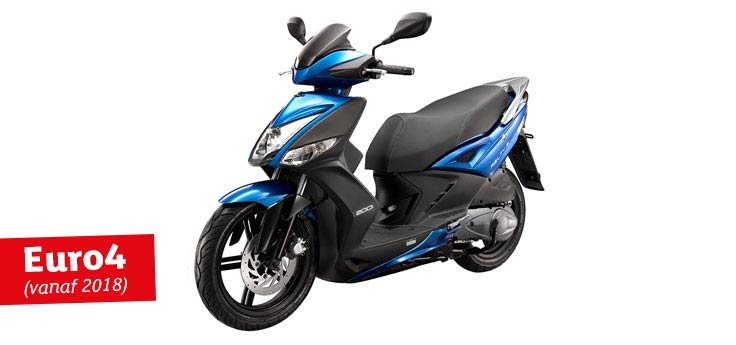 Onderdelen Kymco Agility 16'+ 4-takt injectie euro4 mat blauw